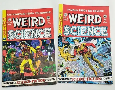 Buy Weird Science #10 & #12 Reprints EC Comics Sci Fi  • 15.83£
