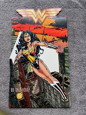 Buy DC Wonder Woman Promo Stand Up John Byrne 1995  Good Condition 12 Ins Tall Appr • 2.99£