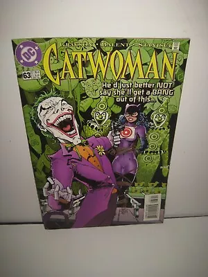 Buy CATWOMAN #63 BALENT JOKER Cover (DC COMICS) 1998 • 3.91£