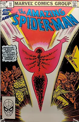 Buy Amazing Spider-Man Annual #16 1ST APP/ORIGIN OF CAPTAIN MARVEL (MONICA RAMBEAU) • 181.30£