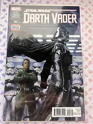 Buy Darth Vader Star Wars Marvel Comic 002 (2015) 1st Print (Rare) • 10£