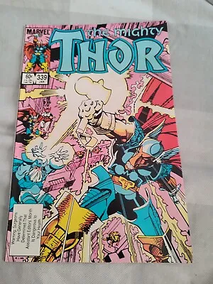 Buy Mighty Thor #339 (Marvel Comics 1984) 1st Appearance Of Stormbreaker • 25£