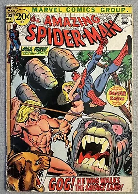 Buy Amazing Spider-Man #103 1st Appearance Gog Ka-Zar In Savage Land Reader • 8£