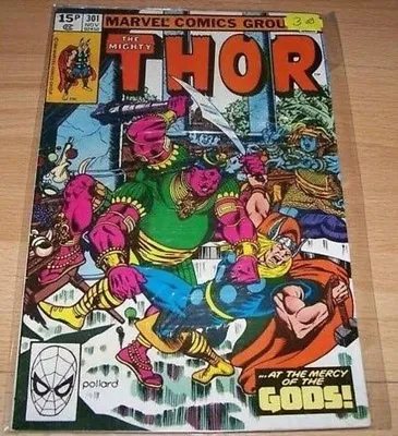 Buy Thor (1962-1996 1st Series ) #301...Published November 1980 By Marvel  • 16.95£