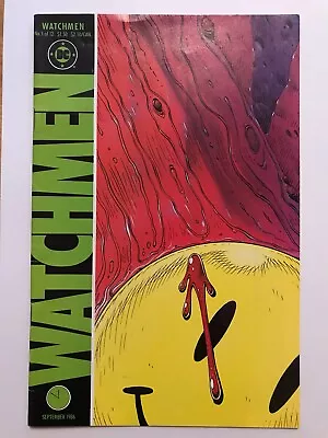 Buy WATCHMEN 1 1986 First Issue -1st APPS RORSCHACH, DR MANHATTAN By Alan Moore • 59.99£