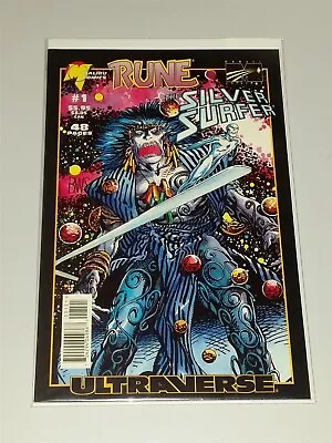 Buy Rune Silver Surfer #1 Nm (9.4 Or Better) Malibu Marvel Comics April 1995 • 8.99£