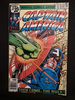 Buy Captain America 230 Hulk App. Awesome Cover Very Fine/nm. Hot!!! Marvel  • 20£