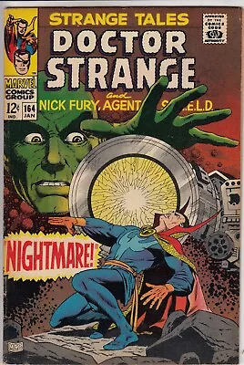 Buy Strange Tales 164 - 1968 - Dr. Strange - Steranko - Fine/Very Fine • 24.99£