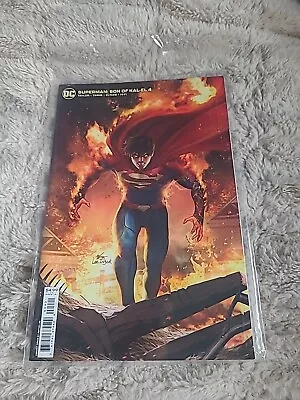 Buy Superman Son Of Kal El #4 Cardstock Cvr B 1st Print Dc Comics Bagged & Boarded • 4£