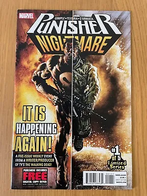 Buy Punisher: Nightmare (2013) ISSUE #1 - NM - Bag & Boarded - New • 4.99£
