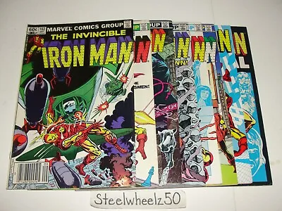 Buy Invincible Iron Man 8 Comic Lot Marvel 1982 162 163 164 165 166 173 194 Annual 6 • 19.70£
