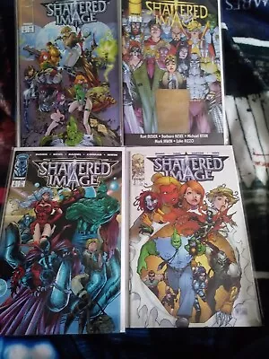 Buy 4xIMAGE Comics-SHATTERED IMAGE Issues 1-4-spawn-savage Dragon-busiek-norton-hope • 15£