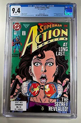 Buy (CGC 9.4) Action Comics #662  2/91 [Lois Lane Cover] • 59.96£