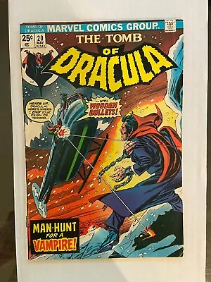 Buy Tomb Of Dracula #20 Comic Book  1st Full App Dr. Sun • 7.99£