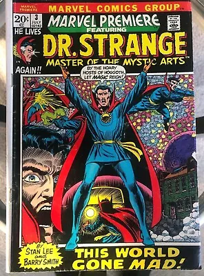 Buy Marvel Premiere Dr. Strange Issue 3 1972 • 31.96£