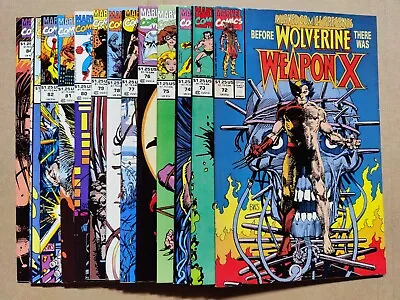 Buy MARVEL COMICS PRESENTS COMPLETE WEAPON X RUN 72-84 Barry Windsor Smith Wolverine • 78.05£