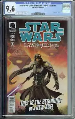 Buy Star Wars: Dawn Of The Jedi - Force Storm #1 CGC 9.6 Je'daii Origin • 106.48£