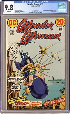 Buy Wonder Woman #205 CGC 9.8 1973 3742357007 • 814£