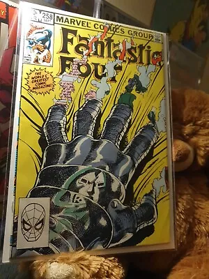 Buy Fantastic Four 258 - Vf - Dr Doom/silver Surfer - John Bryne 1983 • 29.99£