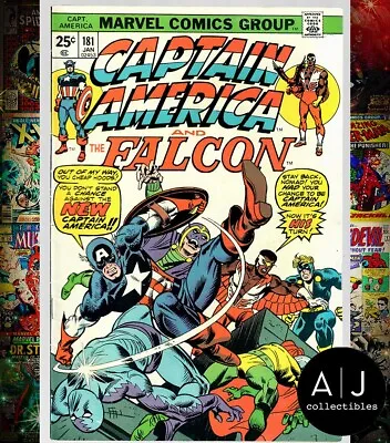 Buy Captain America #181 FN/VF 7.0 (Marvel) • 6.44£