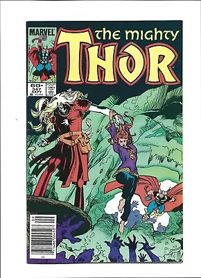 Buy The  Mighty Thor #347 Into The Realm Of Faerie, Sept 1984 • 2.40£