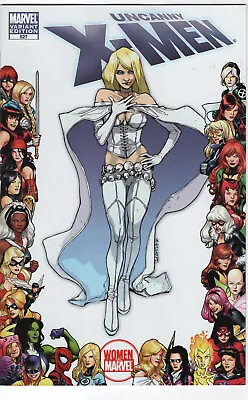 Buy Uncanny X-Men #527 Women Of Marvel Frame Emma Frost Sarah Pichelli 1:10 Variant  • 39.97£