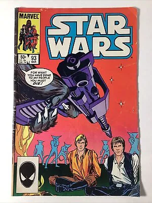 Buy Marvel - STAR WARS Vol.1 #93 -Mar 1985 Comic • 4.02£