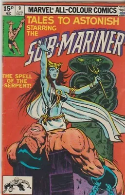 Buy Marvel Comics Tales To Astonish #9 August 1980 F+ • 3£