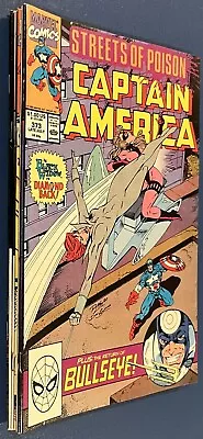 Buy Captain America #373-379 Marvel Comics 1990 Black Widow, Bullseye, More • 16.79£