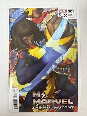 Buy Ms. Marvel New Mutants #1 Artgerm Lau Variant 1st Print • 5.56£