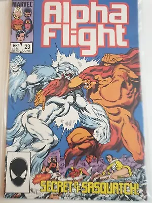 Buy Alpha Flight #23 Marvel Comics Jun 1985 John Byrne Rare Vf+ • 2.99£