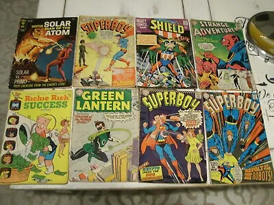 Buy COLLECTION OF DOCTOR SOLAR, SUPERBOY GREEN LANTERN ETC. X 8 • 90£