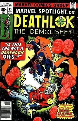 Buy Marvel Spotlight (1971) #  33 (6.0-FN) Deathlok, FINAL ISSUE 1977 • 8.10£