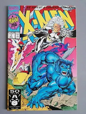 Buy X-men #1 Vol2 Marvel Comics Beast Cover  October 1991  • 6£