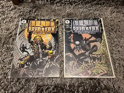 Buy Aliens Vs Predator Duel Dark Horse Comics Issues 1 & 2 • 10£