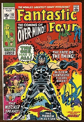 Buy Fantastic Four #113  NM-  1971  High Grade Marvel Comic • 72.38£