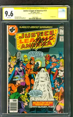 Buy Justice League America 171 CGC SS 9.6 Gerry Conway 10/1979 JSA • 127.92£