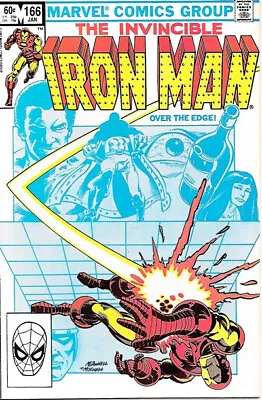 Buy Iron Man Comic Book #166 Marvel Comics 1983 VERY HIGH GRADE NEW UNREAD • 5.53£