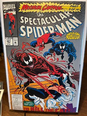 Buy Spectacular Spider-Man #201 - Marvel Comics 1993 • 11.15£