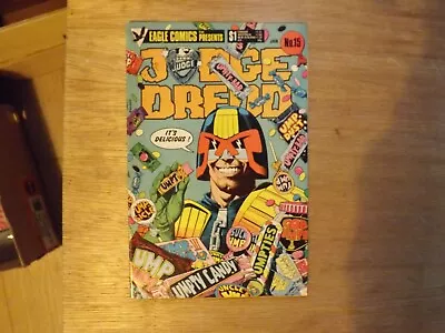 Buy Judge Dredd # 15 Comic By Eagle Comics • 1.99£