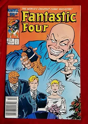Buy 1986 FANTASTIC FOUR 300 Newsstand Dearly Beloved Comic 80s Vtg Stan Lee • 8.71£