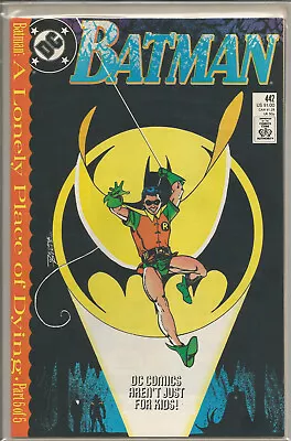 Buy BATMAN #442 (1989, DC) 1st Tim Drake As Robin! NM-M New/Old Stock FREE Shipping! • 15.98£