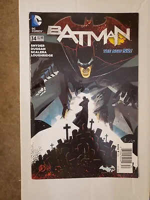Buy Batman #34 Newsstand Ultra Rare 1,122 Copies Joker App New 52 DC Comics 2014 • 27.66£