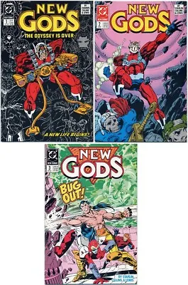 Buy New Gods #1 #2 #3 (dc 1989) Near Mint First Prints White Pages • 8.99£