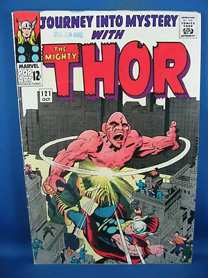 Buy Journey Into Mystery 121 Thor  Vg F 1965 • 27.71£
