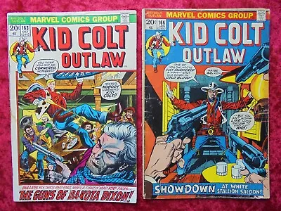 Buy 2 Lower Grade Kid Colt Outlaw Comics Marvel Comics • 6.47£