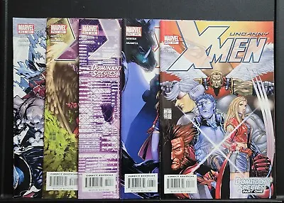 Buy Marvel Comics The Uncanny X-Men Xmen 417 418 419 420 421 417-421 Issues 2003 VF • 8.04£