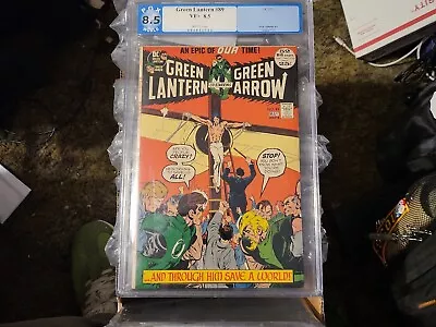 Buy Green Lantern #89 PGX 8.5--1972 DC Great Cover • 162.27£