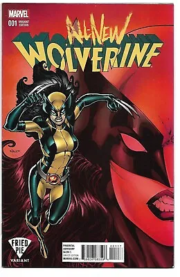 Buy ALL-NEW WOLVERINE (2015) #1 1st X-23 Classic Costume FRIED PIE VARIANT NM MINUS • 24.99£