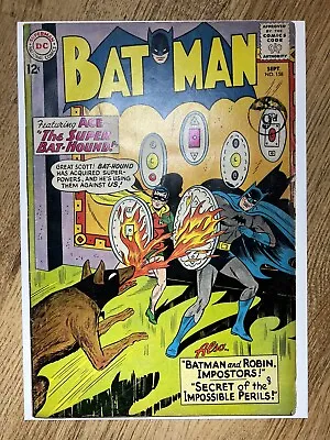 Buy Batman #158 (1963) Bat-Hound & Bat-Mite Appearance! Sheldon Moldoff DC Comics VG • 40£